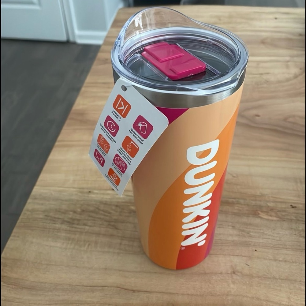 Dunkin Donuts stainless steel tumbler Summer 2023